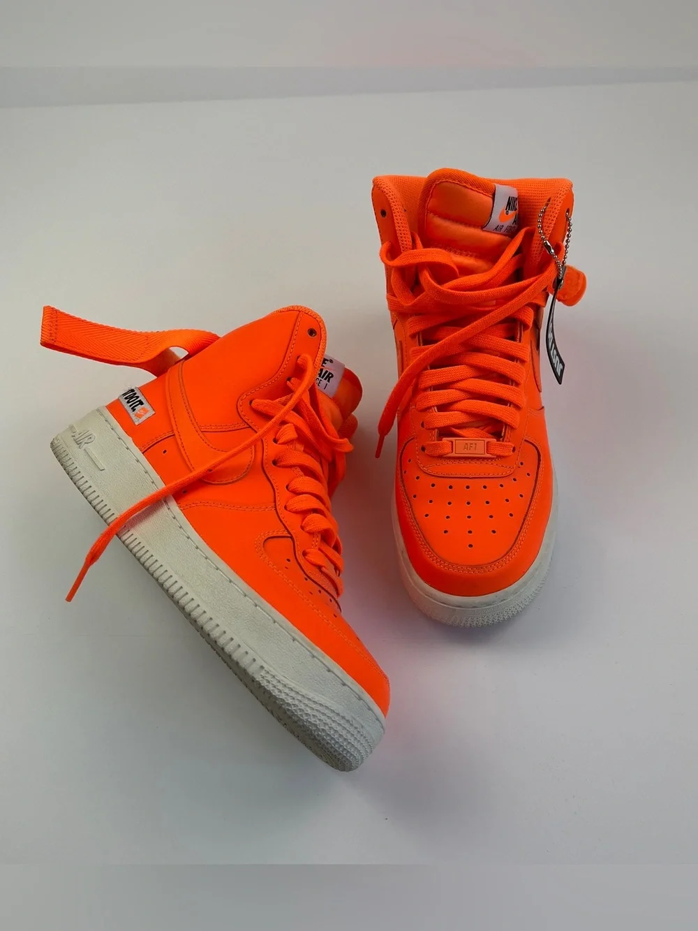 Nike‎ Air Force 1 High LV8 Just Do It Pack Orange 6.5Y